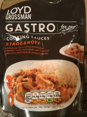 Cooking Sauce Stroganoff