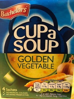 Cup A Soup Golden Vegetable