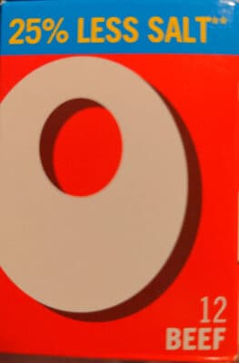 Oxo Beef Reduced Salt
