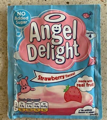 No Added Sugar Strawberry Flavour Dessert