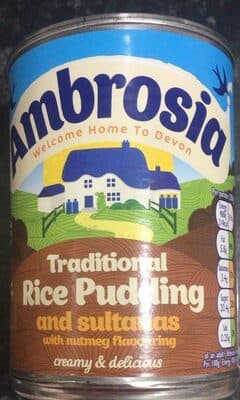 Traditional rice pudding