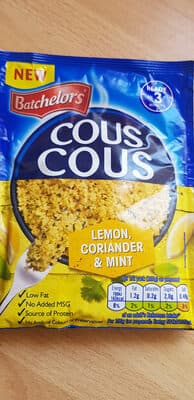 lemon, coriander & Mint cous cous