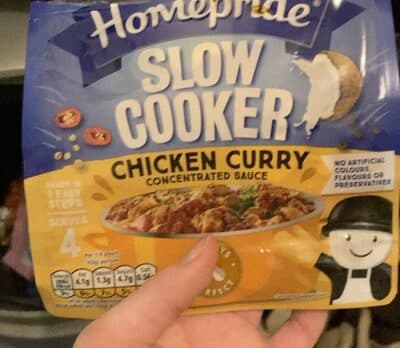 Slow Cooked Chicken Curry