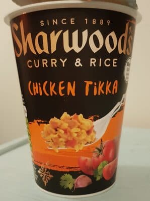 Sharwood's rice chicken tikka