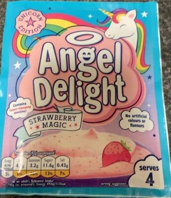 Angel delight strawberry magic
