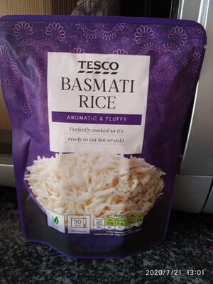 Tesco Microwave Basmati Rice