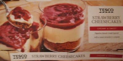 Strawberry cheesecakes