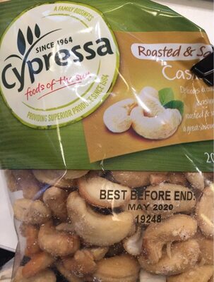 Roasted Salted Cashews