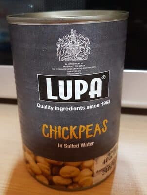 Chickpeas in Salted Water
