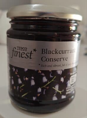 Blackcurrant conserve