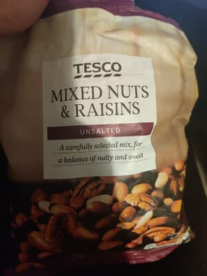 Mixed Nuts and Raisins