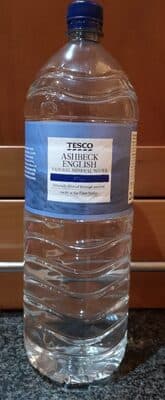 tesco Ashbeck english natural mineral water