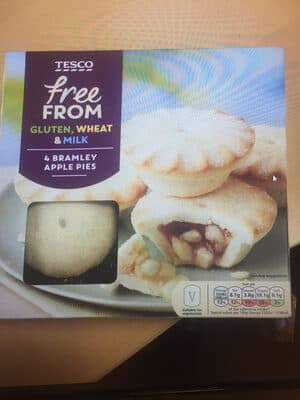 Tesco Free From Bramley Apple Pies