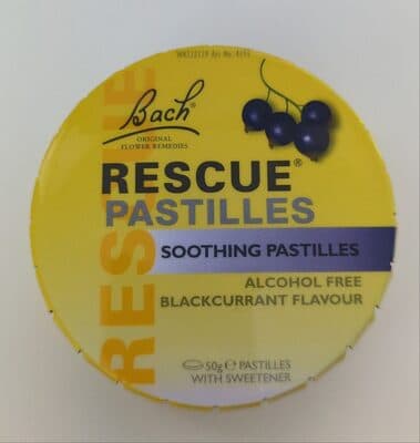 Rescue Soothing Pastilles, Blackcurrant