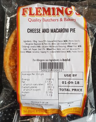 Cheese and Macaroni Pie