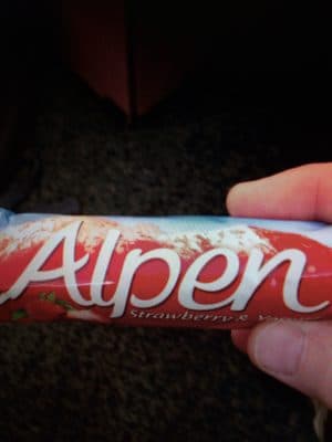 Alpen Mixed Cereal Bar, Strawberry & Joghurt