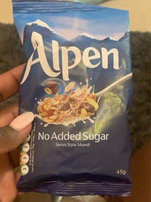 Swiss Style Muesli, No Added Sugar