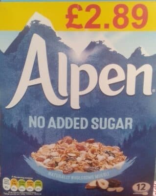 Alpen No added sugar