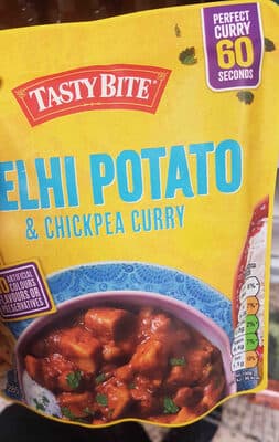 Tasty Bite Delhi Potato & Chickpea Curry