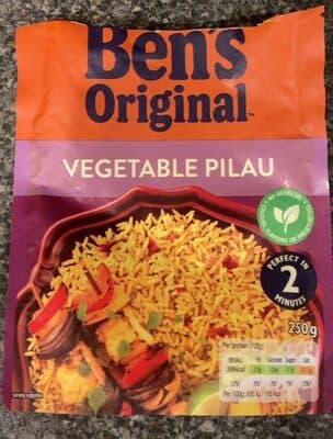 Vegetable Pilau Rice