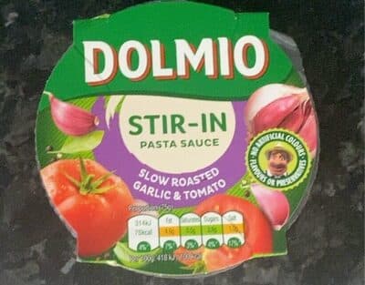 Stir In Pasta Sauce Slow Roasted Garlic And Tomato