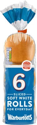 Soft White Rolls Sliced