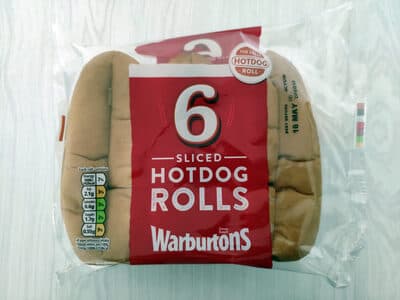 Sliced Hot Dog Rolls