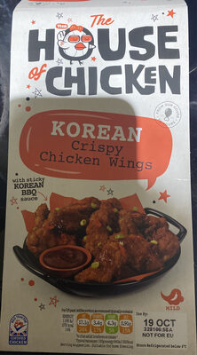 Korean Crispy Chicken Wings