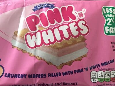 Pink 'n' whites