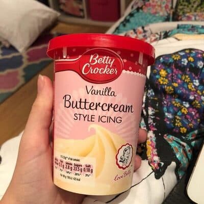 Vanilla Buttercream Flavour Icing