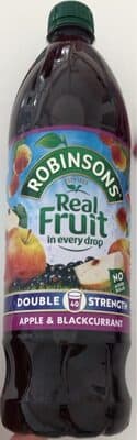 Double strength apple and blackcurrant