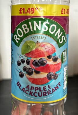 Robinsons Apple and blackcurrant