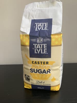 Caster baking sugar