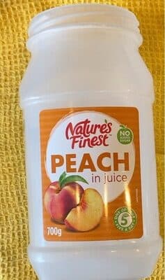 Peach in juice