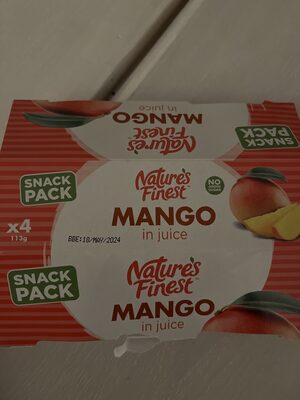 Natures Finest Mango in juice