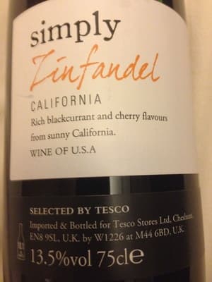 Simply Zinfandel