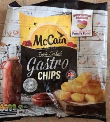 Chips triple cooked
