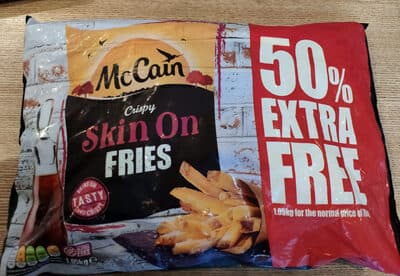 Crispy Skin on Fries