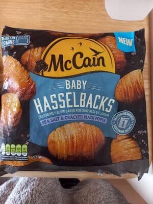 Baby hasselbacks