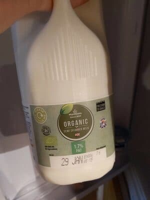 Morrisons semi skimmed milk