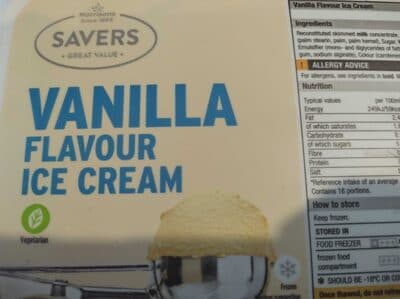 vanilla icecream