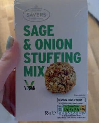 Sage and Onion Stuffing Mix