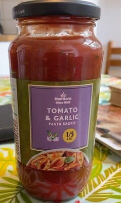 Tomato and Garlic Pasta Sauce