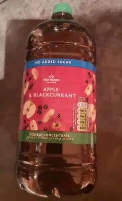 Apple & Blackcurrant Dilute Squash
