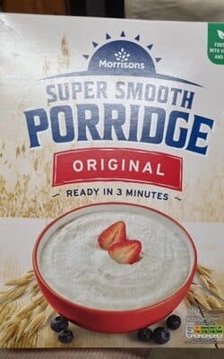 Super smooth porridge
