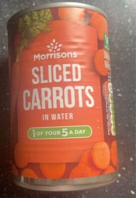 Sliced Carrots in Water