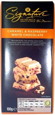 Caramel & Raspberry White Chocolate
