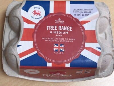 Free Range Medium Eggs