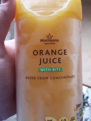 Orange Juice with Bits