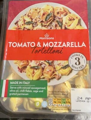 Tomato et mozarella Tortelloni